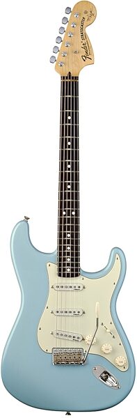 open zoom image for Fender Yngwie Malmsteen Stratocaster Electric Guitar (Rosewood, with Case), Sonic Blue