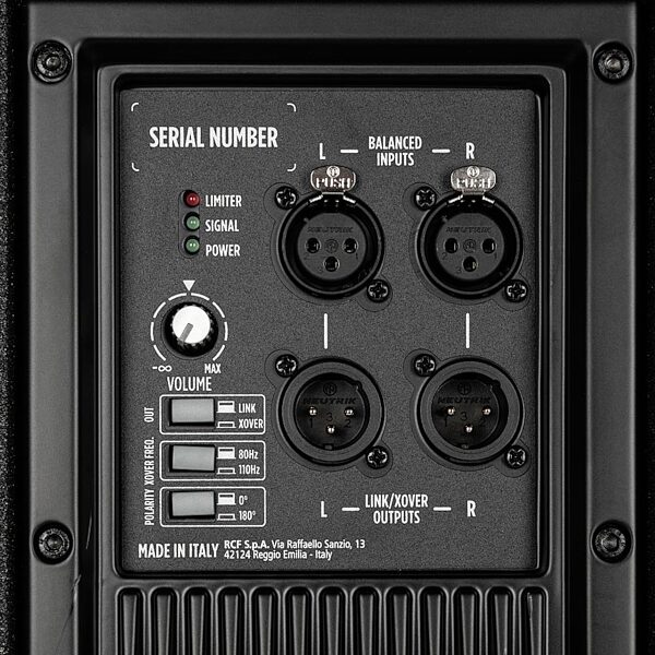open zoom image for RCF SUB 708-AS MK3 Powered Subwoofer, New, Action Position Back