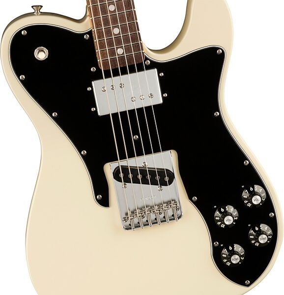 open zoom image for Fender American Vintage II 1977 Telecaster Custom Electric Guitar, Rosewood Fingerboard (with Case), Action Position Back