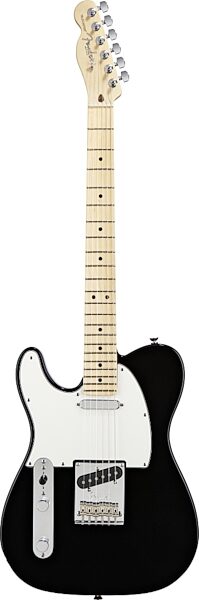 open zoom image for Fender American Standard Left-Handed Telecaster Electric Guitar (Maple with Case), Black
