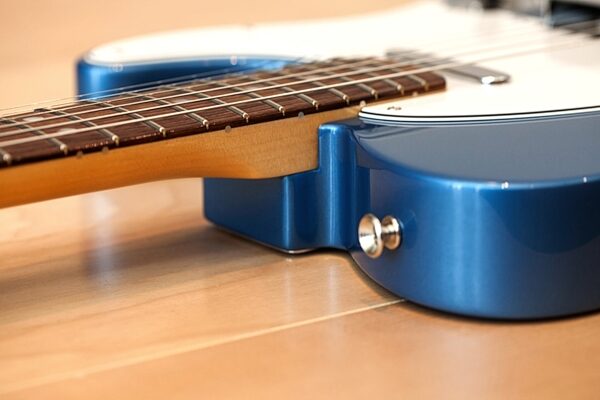 open zoom image for Fender American Vintage '64 Telecaster Electric Guitar, with Rosewood Fingerboard and Case, Lake Placid Blue Neck