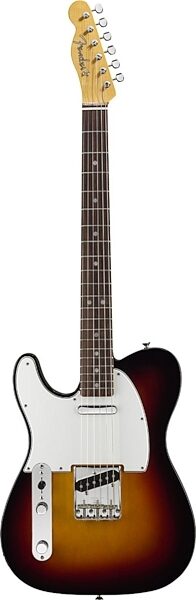 open zoom image for Fender American Vintage '64 Telecaster Left-Handed Electric Guitar, with Rosewood Fingerboard and Case, 3-Color Sunburst