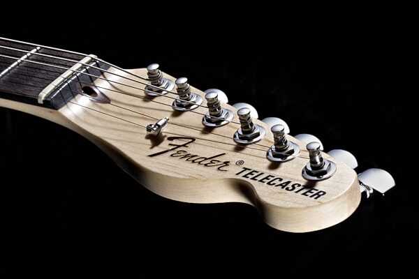open zoom image for Fender Highway One Telecaster Electric Guitar (Rosewood with Gig Bag), Headstock