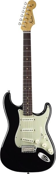 open zoom image for Fender American Vintage '59 Stratocaster Electric Guitar, with Rosewood Fingerboard and Case, Black