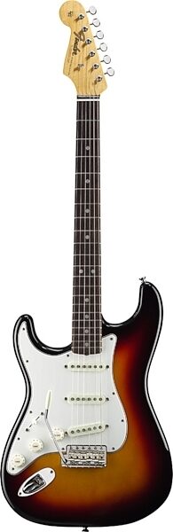 open zoom image for Fender American Vintage '65 Stratocaster Left-Handed Electric Guitar, with Rosewood Fingerboard and Case, 3-Color Sunburst