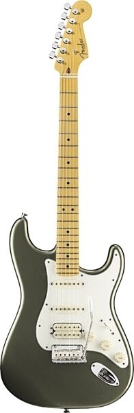 open zoom image for Fender American Standard Stratocaster HSS Electric Guitar, Maple Fingerboard with Case, Jade Pearl