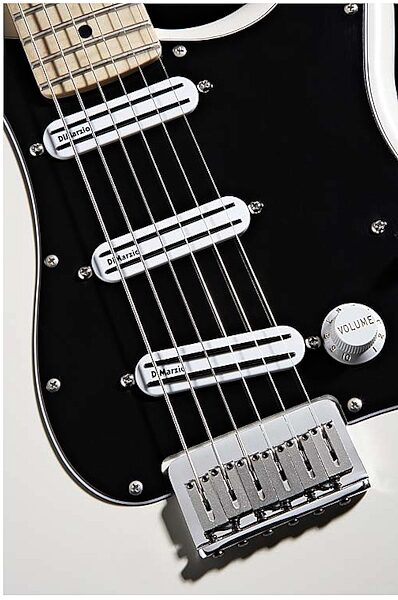 open zoom image for Fender Billy Corgan Stratocaster Electric Guitar (with Case), Olympic White - Closeup