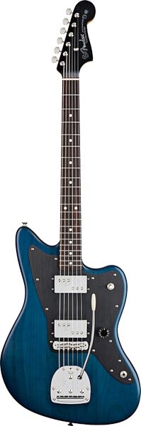 open zoom image for Fender Lee Ranaldo Jazzmaster Electric Guitar (with Case), Sapphire Blue Transparent