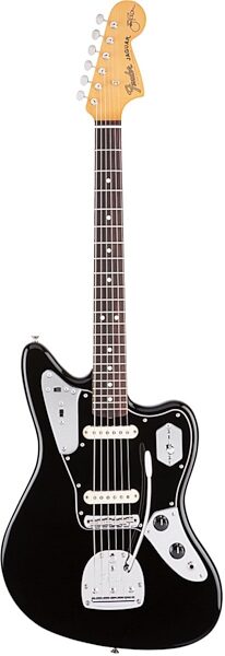 open zoom image for Fender Johnny Marr Jaguar Electric Guitar (with Case), Black