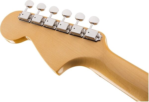 open zoom image for Fender Johnny Marr Jaguar Electric Guitar (with Case), Black Headstock Back