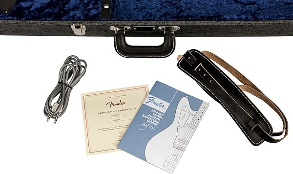 open zoom image for Fender Johnny Marr Jaguar Electric Guitar (with Case), Action Position Back