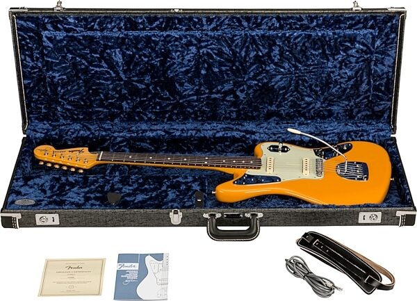 open zoom image for Fender Johnny Marr Jaguar Electric Guitar (with Case), Action Position Back