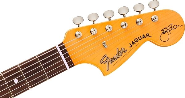 open zoom image for Fender Limited Edition Johnny Marr Special Jaguar Electric Guitar, Rosewood Fingerboard (with Case), Open Box (Very Good), Action Position Back