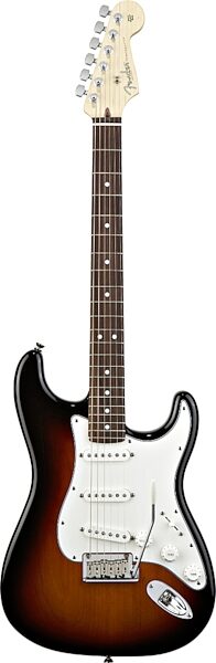 open zoom image for Fender American Series Stratocaster (Rosewood, With Case), 3-Color Sunburst
