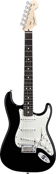 open zoom image for Fender VG Stratocaster Electric Guitar (Rosewood, with Case), Black