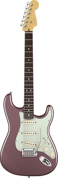 open zoom image for Fender American Deluxe Stratocaster Electric Guitar (Rosewood with Case), Burgundy Mist
