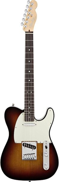 open zoom image for Fender American Deluxe Telecaster Electric Guitar (Rosewood with Case), 3-Color Sunburst
