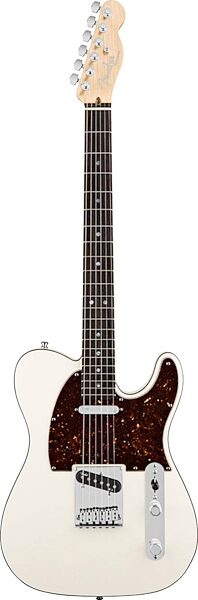 open zoom image for Fender American Deluxe Telecaster Electric Guitar (Rosewood with Case), Olympic Pearl
