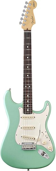 open zoom image for Fender Jeff Beck Stratocaster Electric Guitar (with Case), Surf Green