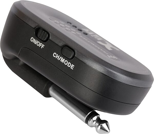 open zoom image for Xvive A58T 5.8GHz Digital Wireless Guitar Transmitter, New, Action Position Back