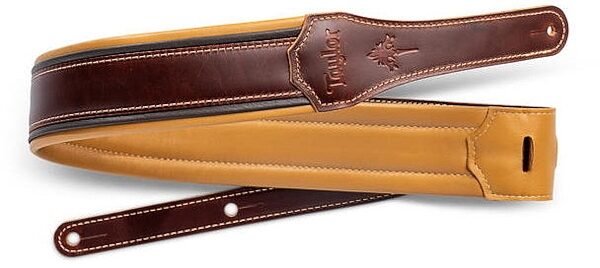 open zoom image for Taylor Ascension 2.5" Leather Guitar Strap, New, Main--TW-Straps-4116-25