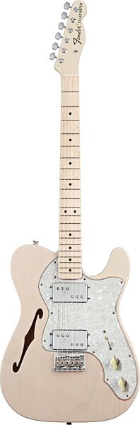 open zoom image for Fender '72 Special Run Telecaster Thinline Electric Guitar (with Gig Bag), Main