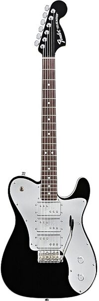 open zoom image for Fender J5 Triple Tele Deluxe Electric Guitar (with Gig Bag), Black