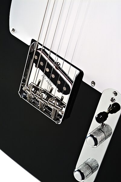 open zoom image for Fender 50s Esquire Electric Guitar (with Gig Bag), Bridge Closeup
