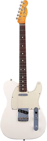 open zoom image for Fender Classic 60s Telecaster Electric Guitar (Rosewood, With Gig Bag), Olympic White