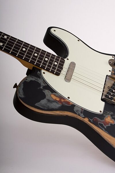 open zoom image for Fender Joe Strummer Signature Telecaster Electric Guitar, Neck and Pickguard Detail