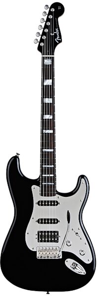 open zoom image for Fender Big Block Stratocaster Electric Guitar (with Gig Bag), Black