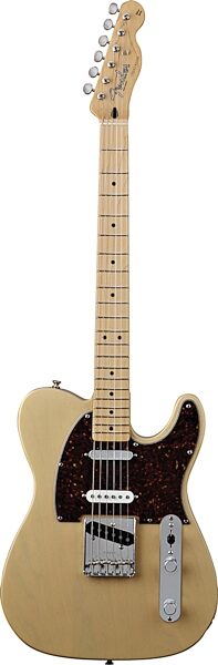 open zoom image for Fender Nashville Telecaster Electric Guitar (Maple with Gig Bag), Honey Blonde