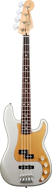 open zoom image for Fender Deluxe P-Bass Special Active Electric Bass (Rosewood with Gig Bag), Blizzard Pearl