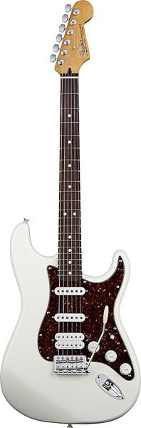 open zoom image for Fender Deluxe Lone Star Stratocaster Electric Guitar (With Gig Bag), Arctic White