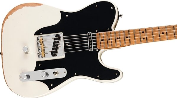 open zoom image for Fender John Osborne Telecaster (with Case), Olympic White, Action Position Back