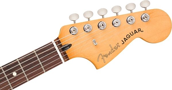 open zoom image for Fender Player II Jaguar Electric Guitar, with Rosewood Fingerboard, Rally Orange, Action Position Back