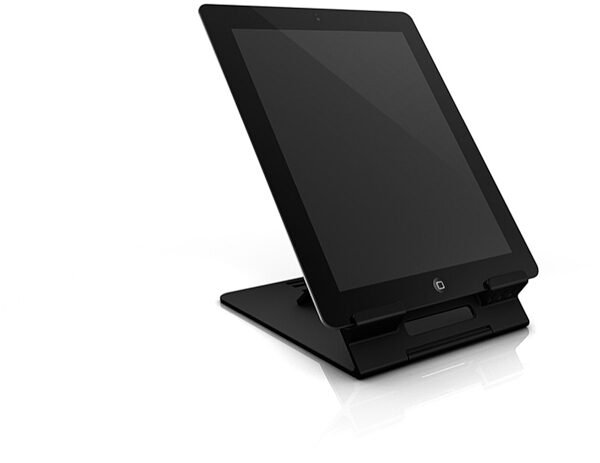 open zoom image for IK Multimedia iKlip Studio Adjustable iPad Stand, Portrait View