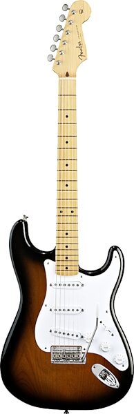 open zoom image for Fender Classic Player 50s Stratocaster Electric Guitar with Gig Bag, 2-Color Sunburst