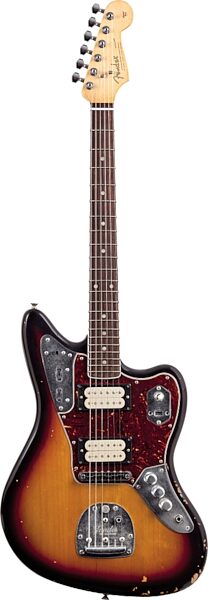 open zoom image for Fender Kurt Cobain Jaguar Electric Guitar with Case, 3-Color Sunburst