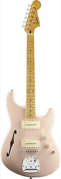 open zoom image for Fender Pawn Shop Offset Special Electric Guitar, with Gig Bag, Shell Pink