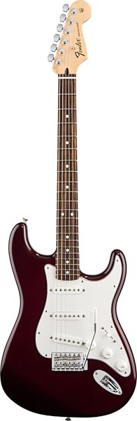 open zoom image for Fender Standard Stratocaster Electric Guitar (Maple Fretboard), Midnight Wine