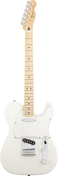 open zoom image for Fender Standard Telecaster Electric Guitar (Maple Fretboard), Arctic White