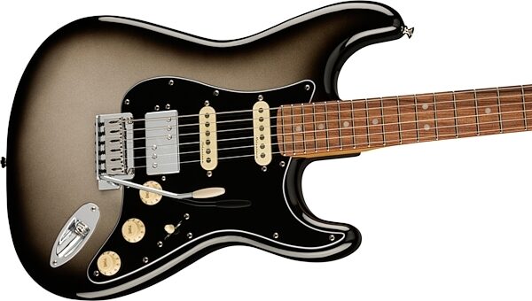open zoom image for Fender Player Plus Stratocaster HSS Electric Guitar, Pau Ferro Fingerboard (with Gig Bag), Action Position Back