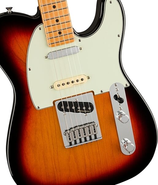 open zoom image for Fender Player Plus Nashville Telecaster Electric Guitar, Maple Fingerboard (with Gig Bag), Action Position Back