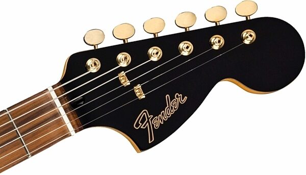 open zoom image for Fender Limited Edition Mahogany Blacktop Stratocaster HH Electric Guitar, View