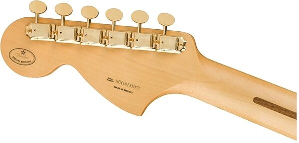 open zoom image for Fender Limited Edition Mahogany Blacktop Stratocaster HHH Elecric Guitar, View
