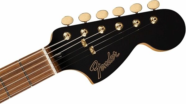 open zoom image for Fender Limited Edition Mahogany Blacktop Stratocaster HHH Elecric Guitar, View