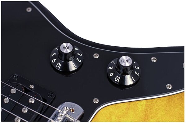 open zoom image for Fender Blacktop Jazzmaster HS Electric Guitar (Rosewood), 3-Color Sunburst - Closeup 2