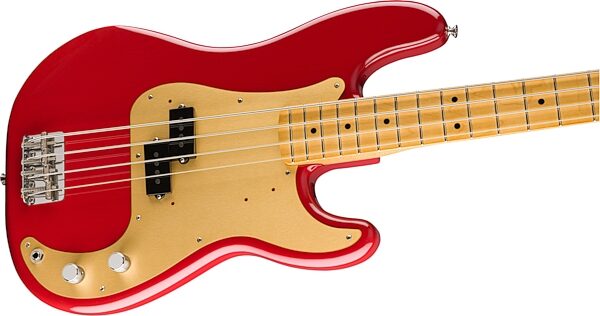 open zoom image for Fender Vintera '50s Precision Electric Bass, Maple Fingerboard (with Gig Bag), Action Position Back