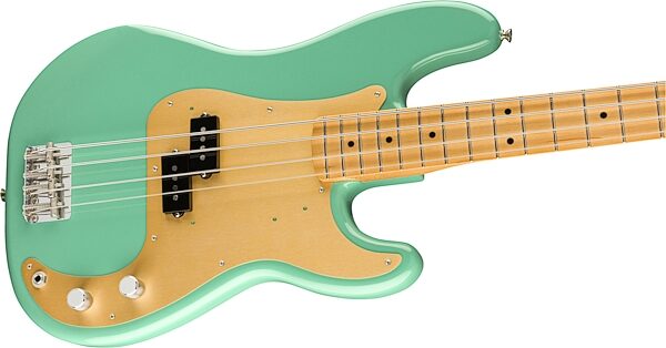 open zoom image for Fender Vintera '50s Precision Electric Bass, Maple Fingerboard (with Gig Bag), Action Position Back